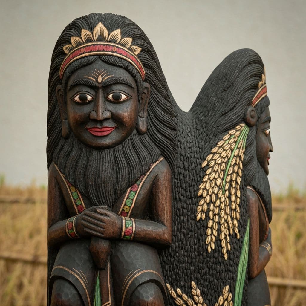 Hand-carved Ifugao Bulul